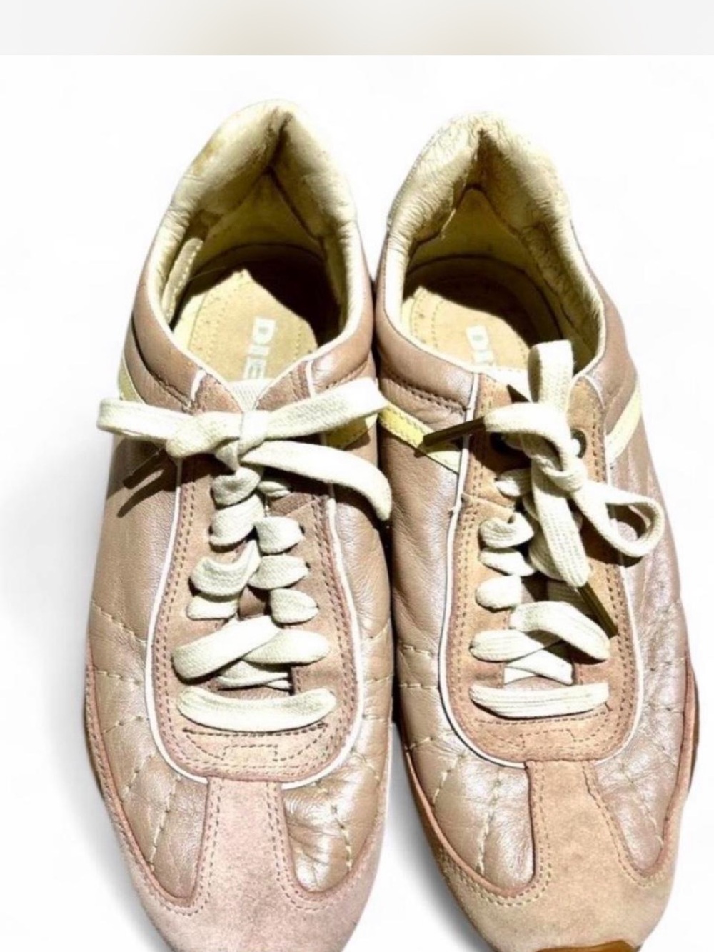 Diesel metallic pink Women's Sneakers